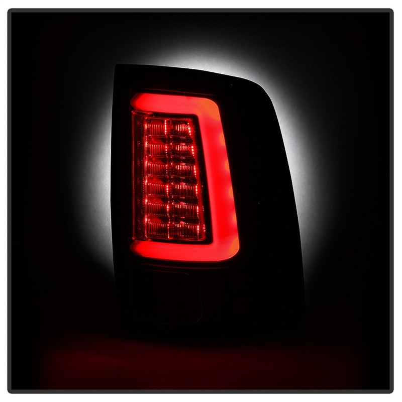 Spyder LED Tail Lights - All Black for 09-18 Dodge Ram