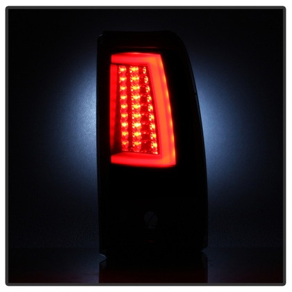 Spyder Version 2 LED Tail Lights - Black Smoke for 03-06 Chevy Silverado