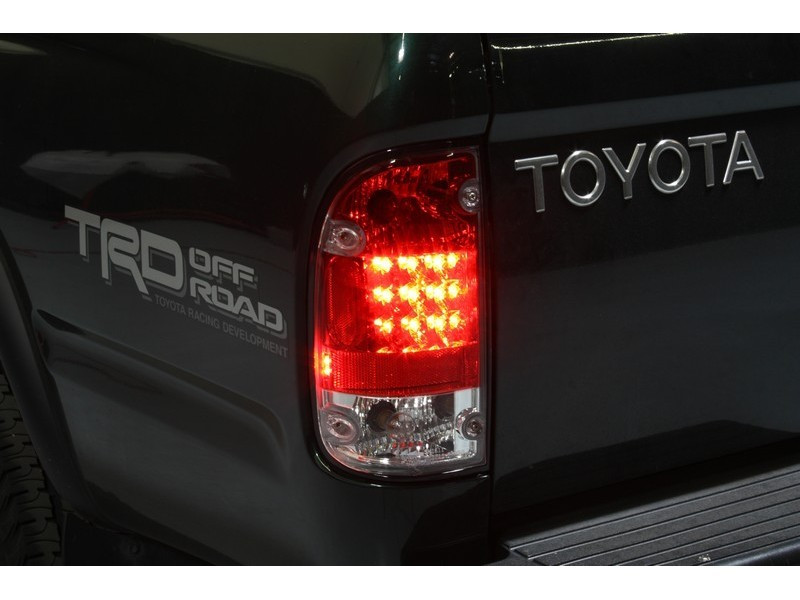 Spyder LED Tail Lights Red Clear for 95-00 Toyota Tacoma
