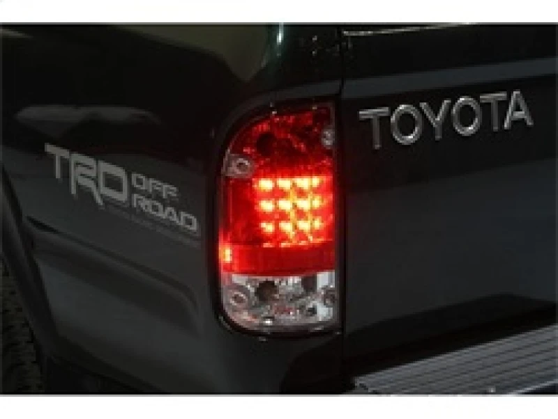 Spyder LED Tail Lights Red Clear for 95-00 Toyota Tacoma