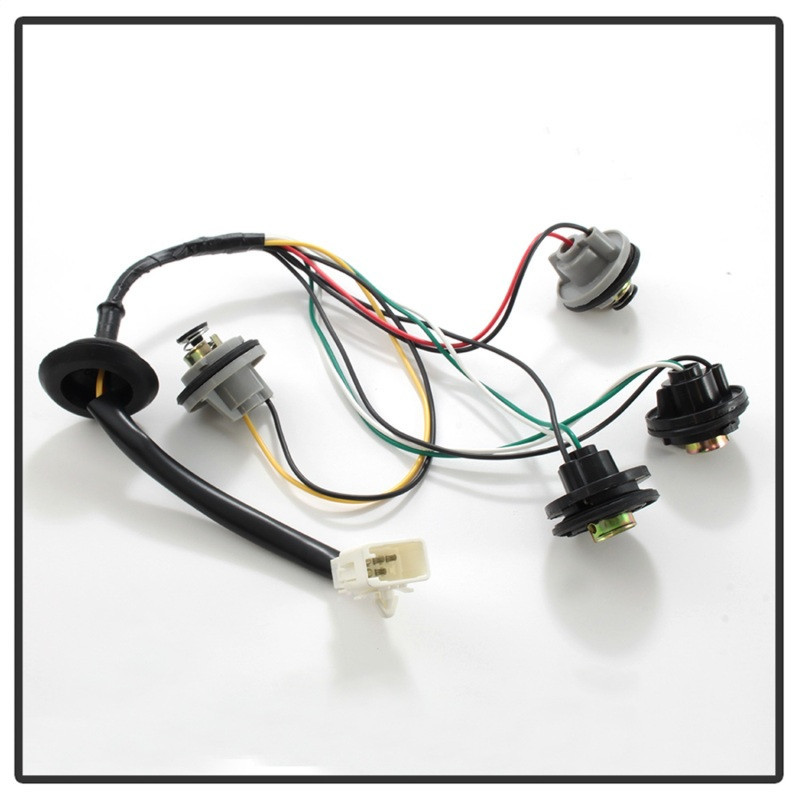 Spyder Euro Style Tail Lights Black for 93-97 Toyota Corolla