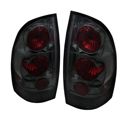 Spyder Euro Style Tail Lights Smoke for 05-15 Toyota Tacoma