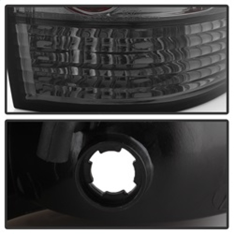 Spyder Euro Style Tail Lights Smoke for 05-15 Toyota Tacoma