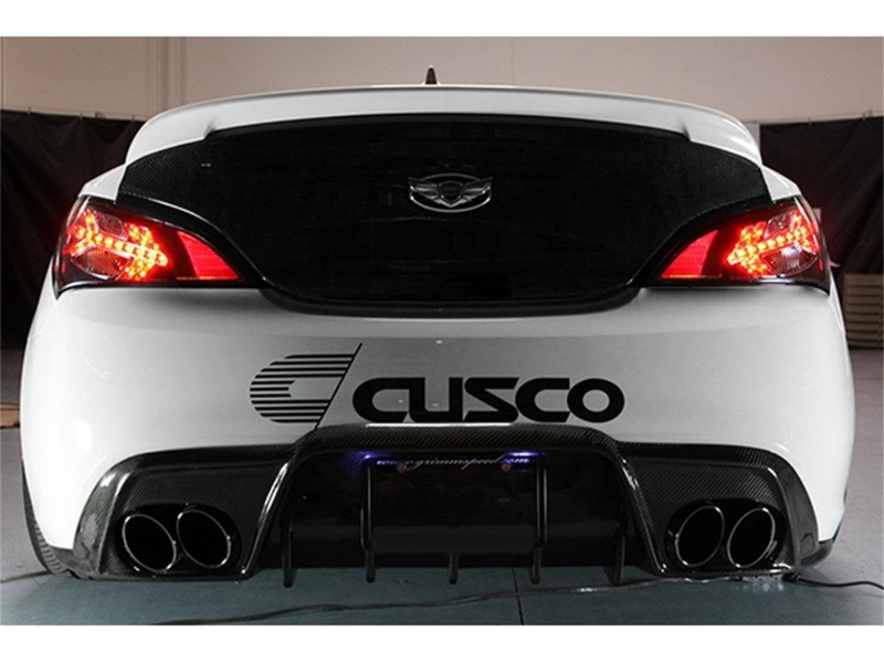 Spyder LED Tail Lights Black for 10-12 Hyundai Genesis 2Dr