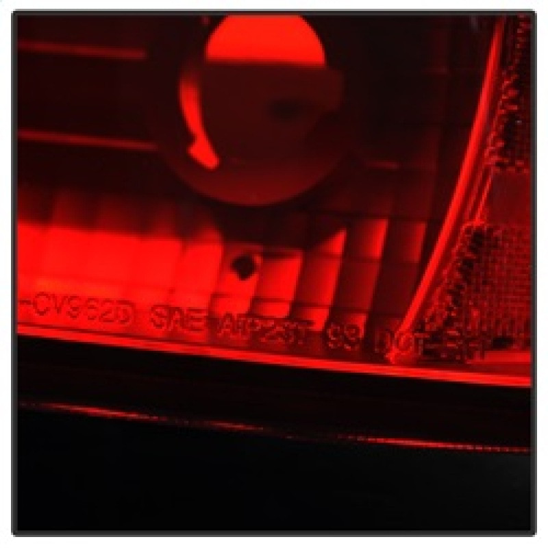 Spyder Crystal Tail Lights Red Smoke for 96-00 Honda Civic 2Dr