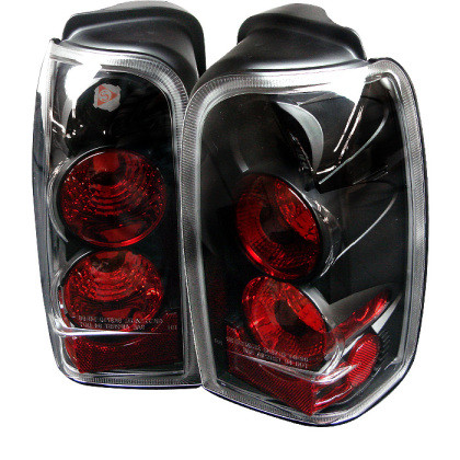 Spyder Euro Style Tail Lights Black for 96-02 Toyota 4 Runner