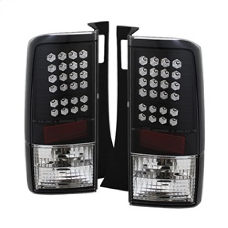 Spyder LED Tail Lights Black for 03-07 Scion XB