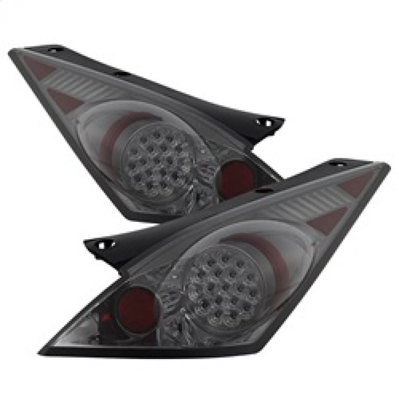 Spyder LED Tail Lights Smoke for 03-05 Nissan 350Z