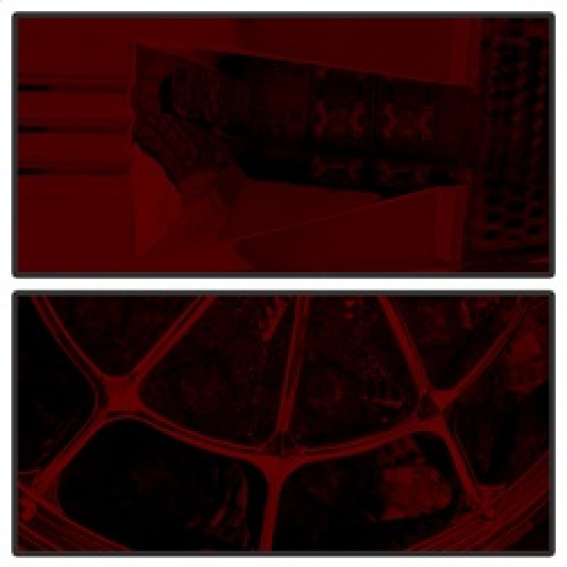 Spyder LED Tail lights Red Smoke for 07-13 Toyota Tundra