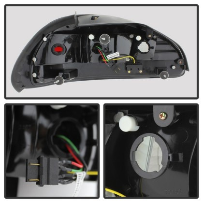 Spyder LED Tail Lights Black for 97-03 Pontiac Grand Prix