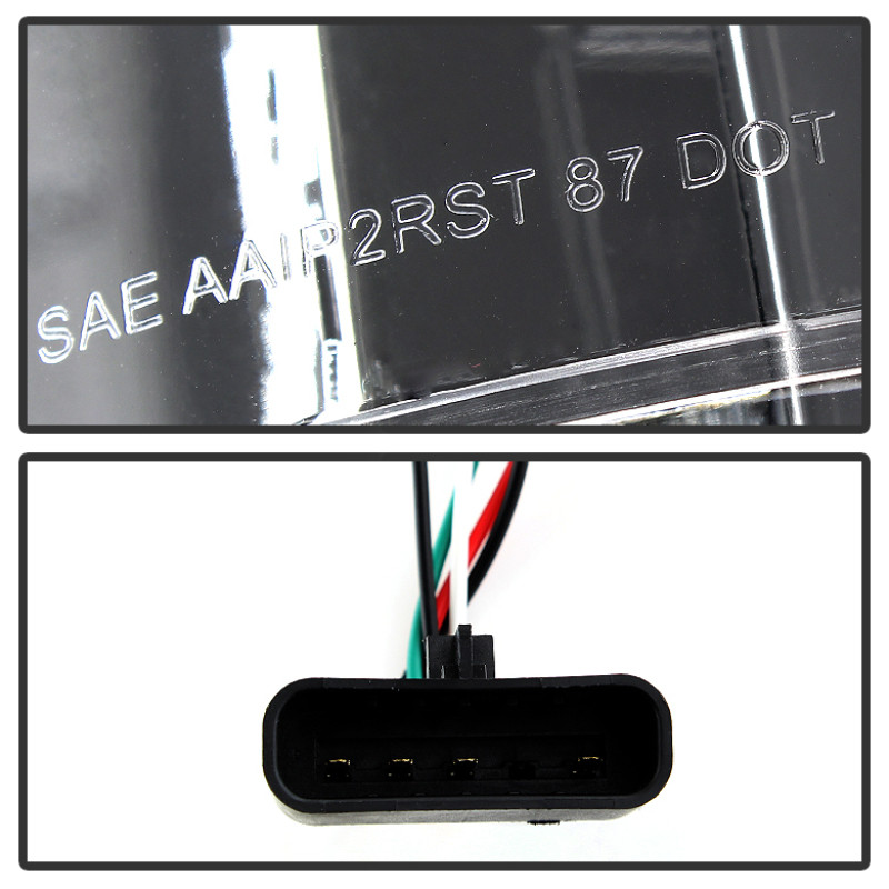 Spyder LED Tail Lights Chrome for 88-98Chevy C/K Series 1500 / 92-94 Blazer