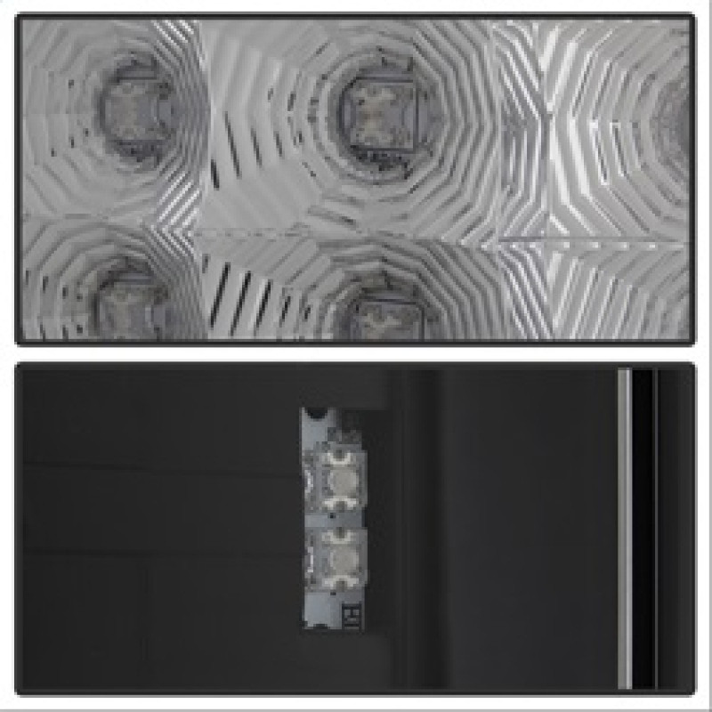 Spyder LED Tail Lights Black for 07-14 Suburban / Yukon/Yukon Denali