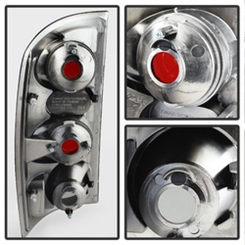 Spyder Euro Style Tail Lights Black Smoke for 02-06 Ram 1500 / 03-06 2500/3500