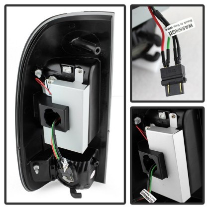 Spyder LED Tail Lights Black Smoke for 97-03 Ford F150 / 99-07 F250 Super Duty