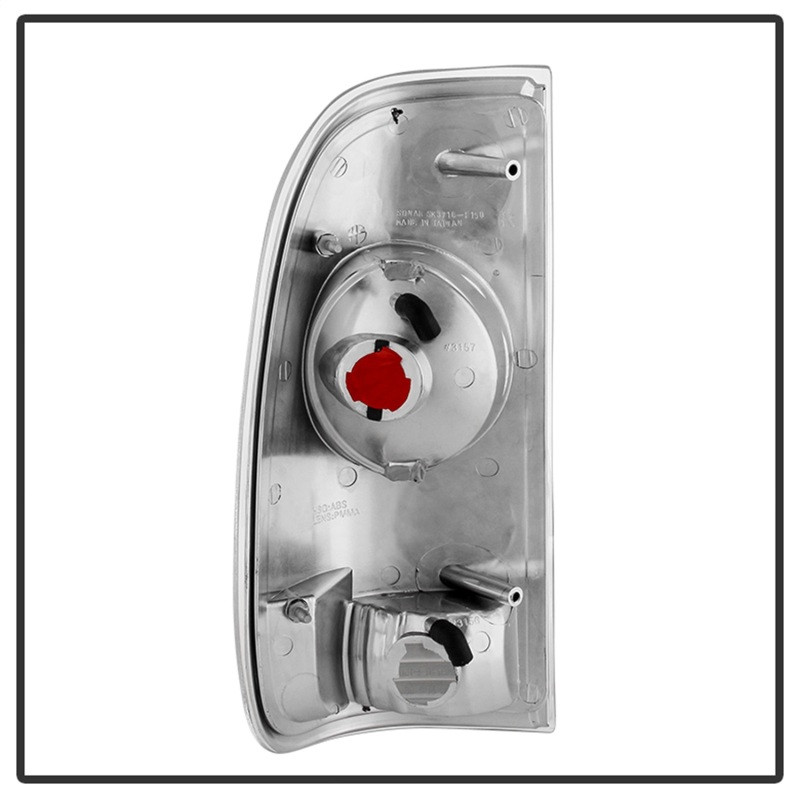 Spyder Euro Tail Lights Chrome for 97-03 Ford F150 / 99-07 F250 Super Duty