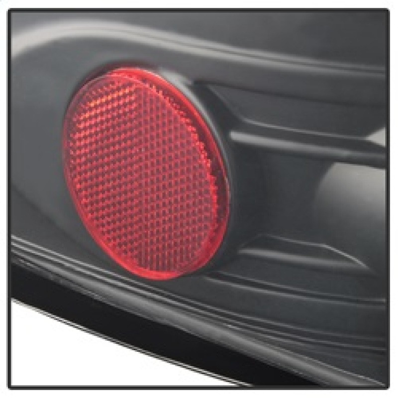 Spyder Euro Tail Lights Black for 04-08 Ford F150 (Not Fit Heritage & SVT)