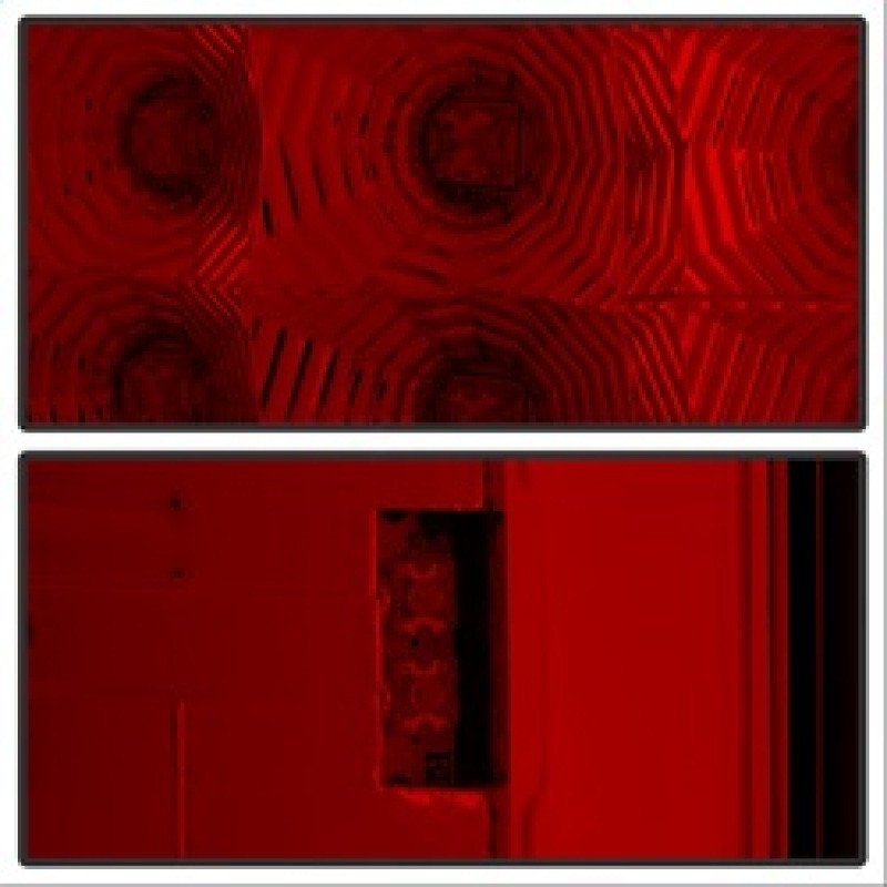 Spyder LED Tail Lights Red Clear for 07-14 Chevy Suburban / Yukon/ Yukon Denali