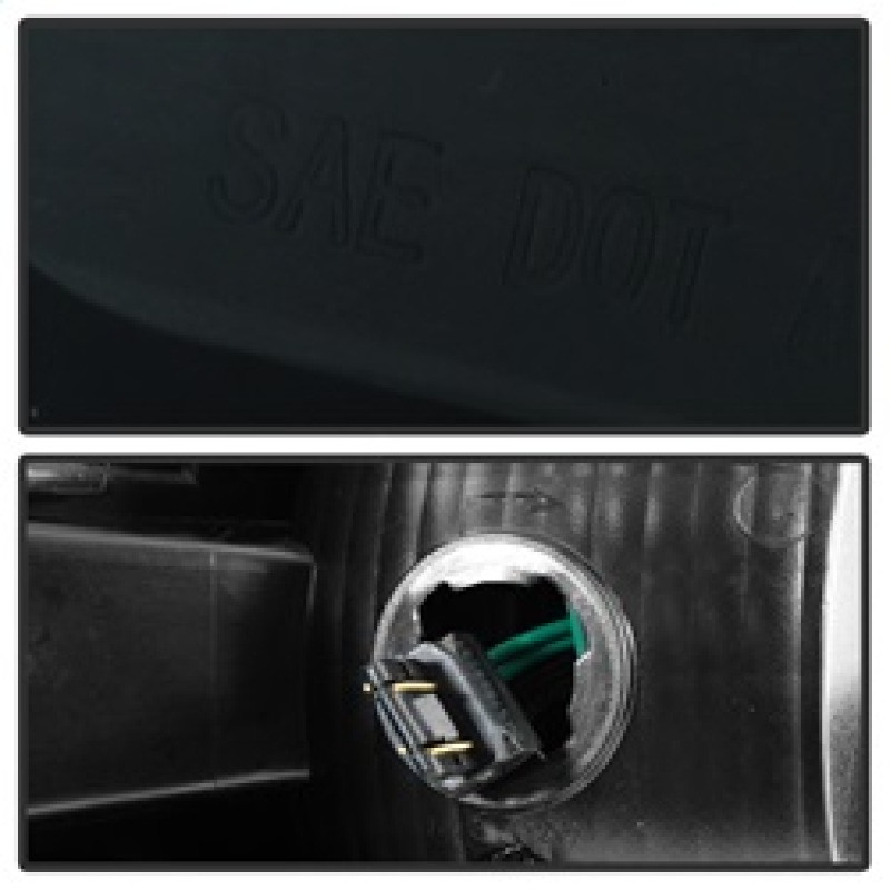 xTune LED Tail Lights - Black Smoked for 14-16 Chevy 1500 / Silverado 2500HD