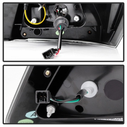 Spyder LED Tail Lights - Black for 2013-2015 Honda Accord 4DR