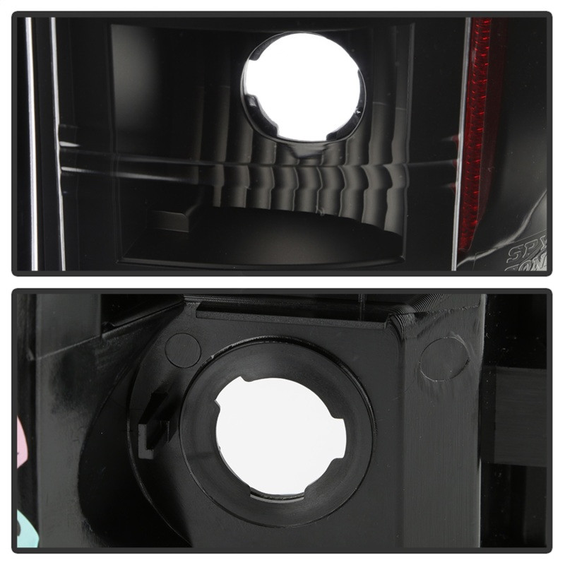 Spyder LED Tail Lights - All Black for 03-06 Chevy Silverado