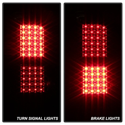 Xtune LED Tail Light Black Smoked for 02-06 Dodge Ram 1500 / 03-06 Ram 2500/3500