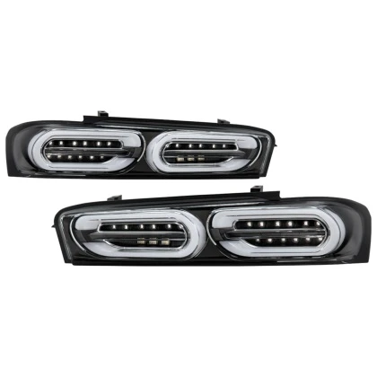 Spyder LED Tail Lights Black for 16-18 Chevy Camaro (Do Not Fit Halogen Model)