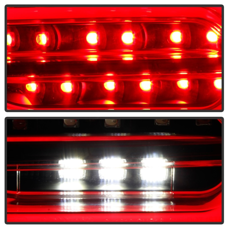 Spyder LED Tail Lights Black for 16-18 Chevy Camaro (Do Not Fit Halogen Model)