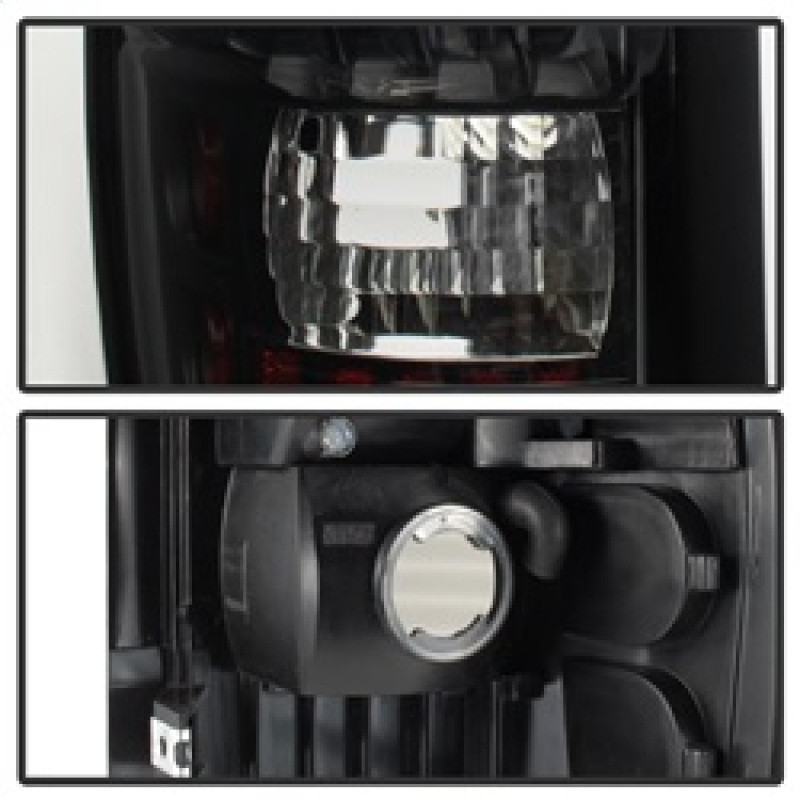Xtune LED Tail Lights Black for 94-01 Dodge Ram 1500 / 94-02 Ram 2500/3500