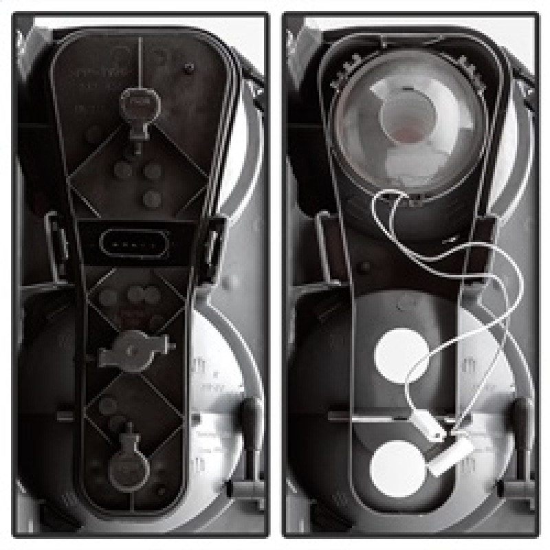 Spyder Xtune Euro Style Tail Lights Clear for 06-09 Range Rover