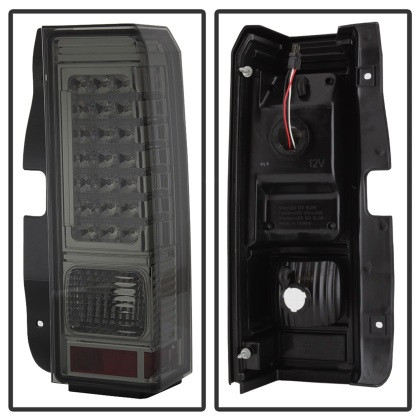 Xtune LED Tail Lights Smoke for 06-09 Hummer H3 ( Non H3T )