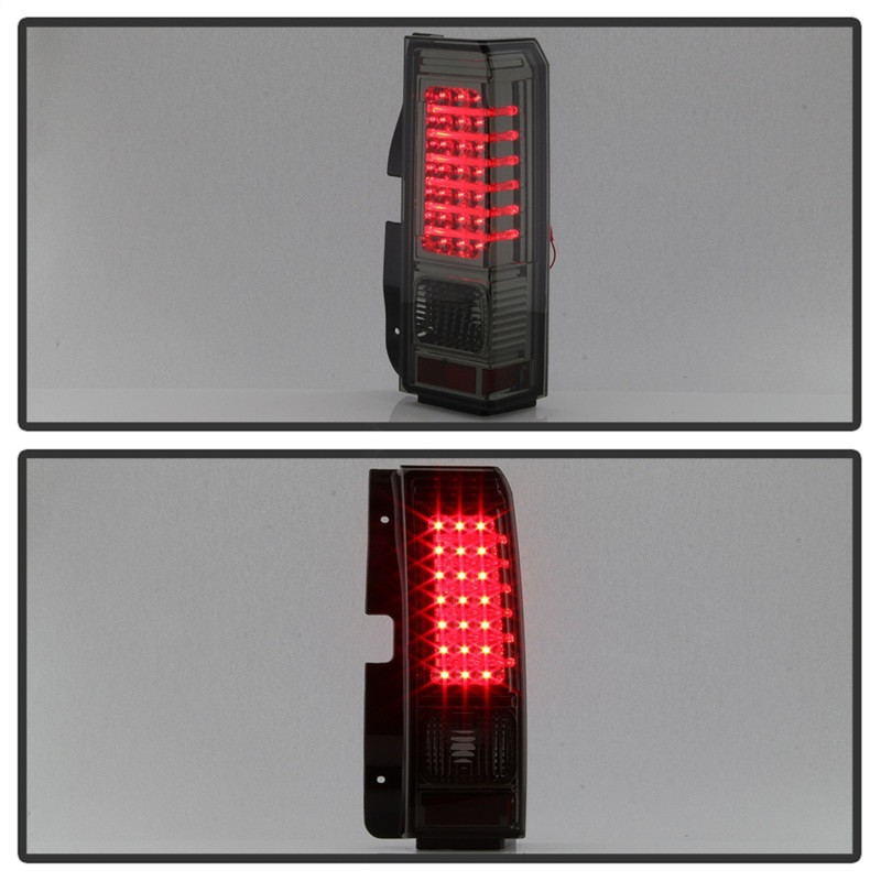 Xtune LED Tail Lights Smoke for 06-09 Hummer H3 ( Non H3T )