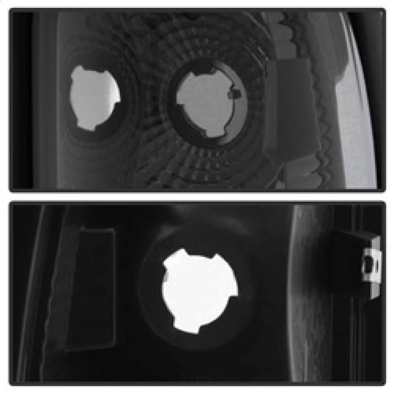 Xtune Euro Style Tail Lights Smoke for 94-01 Dodge Ram 1500/2500/3500