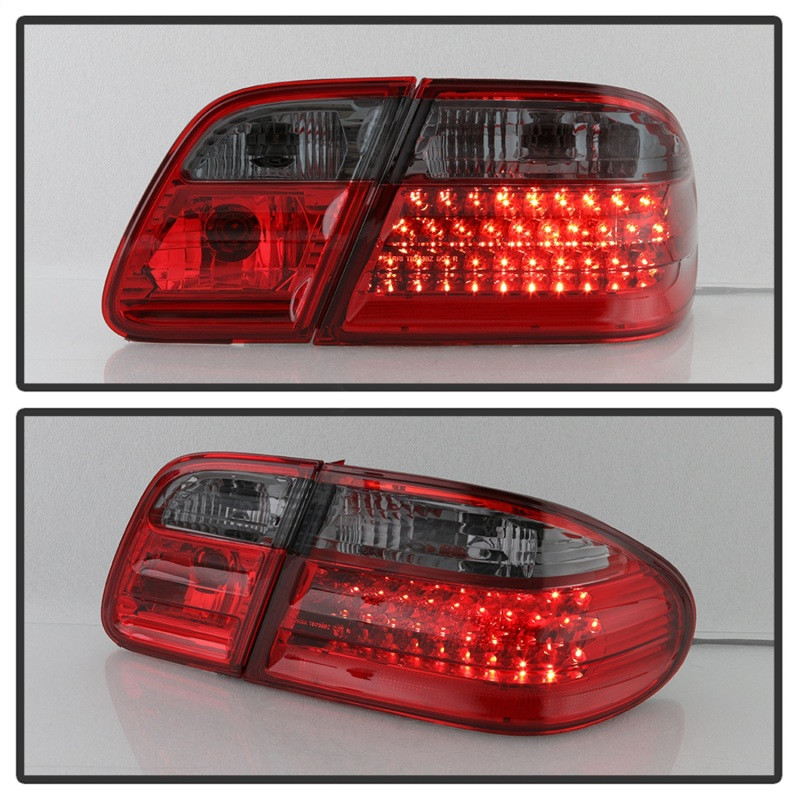 Xtune LED Tail Lights Red Smoke for 96-02 Mercedes Benz W210 E-Class