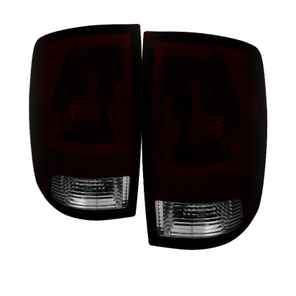 Spyder Xtune Tail Lights Dark Red for 09-15 Ram 1500