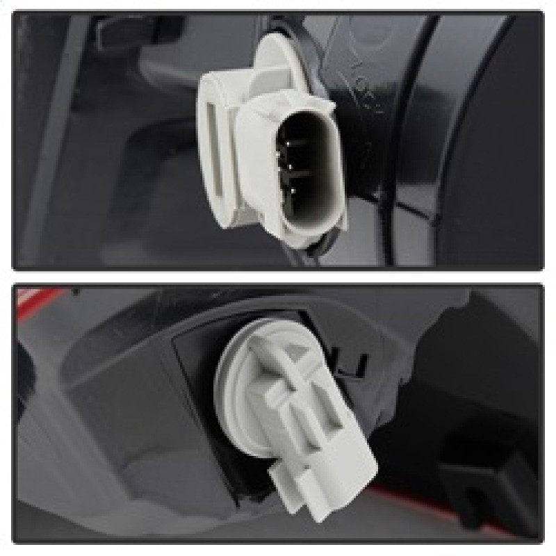 Spyder Xtune Tail Lights Dark Red for 09-15 Ram 1500