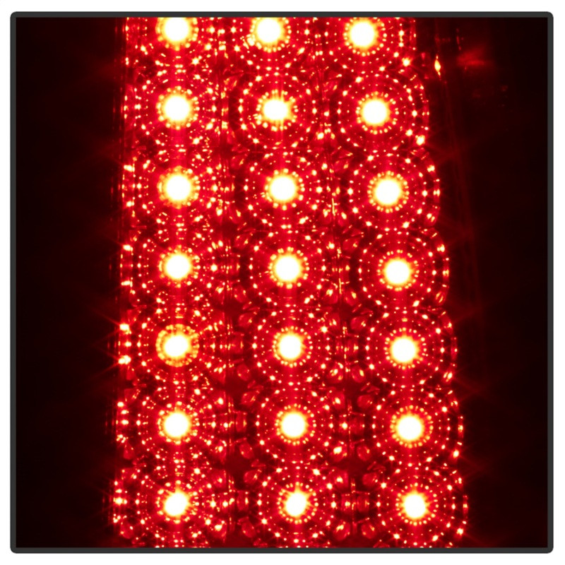 Spyder Xtune LED Tail Lights Smoke for 99-02 Silverado 1500/2500/3500