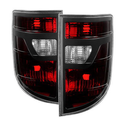 Spyder Xtune Tail Lights Red Smoked for 06-08 Honda Ridgeline