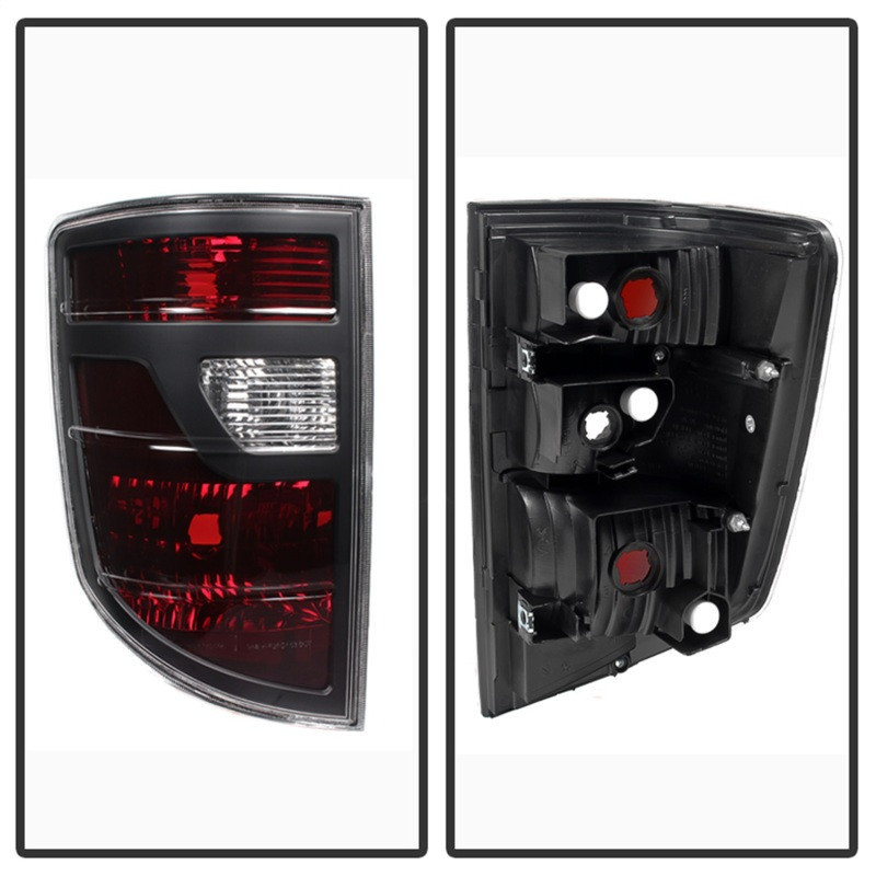 Spyder Xtune Tail Lights Red Smoked for 06-08 Honda Ridgeline