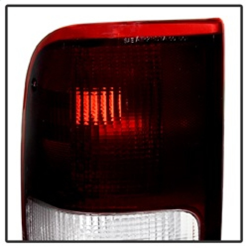 Spyder Xtune Tail Lights Red Smoked for 93-97 Ford Ranger