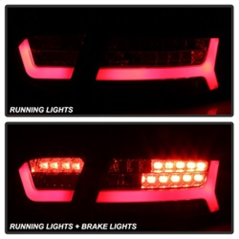 Spyder Spyder LED Tail Lights - Black for 09-12 Audi A6