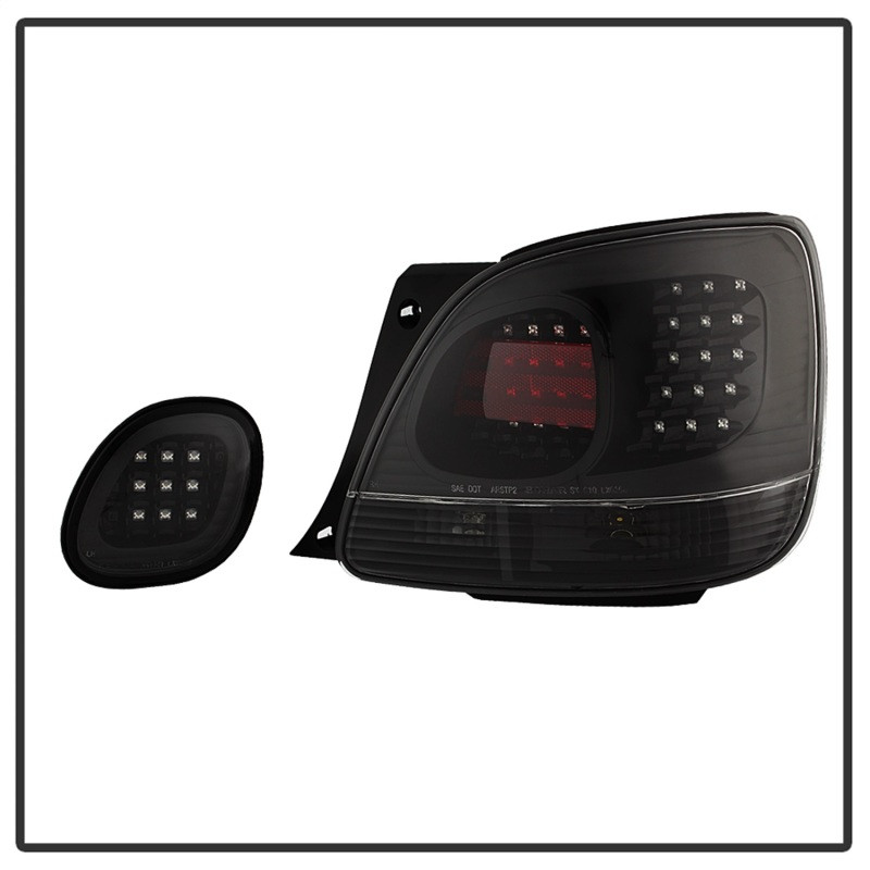 Spyder 4pc LED Tail Lights - Black for 98-05 Lexus GS300 /GS400