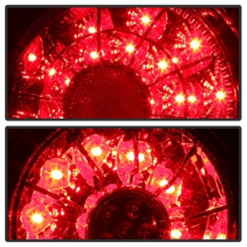 Spyder LED Tail Lights w/Inner Trunk Lights - Smoke for 01-03 Lexus IS300