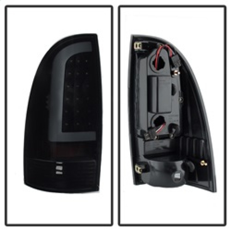 xTune LED Tail Lights - Black Smoke for 05-15 Toyota Tacoma