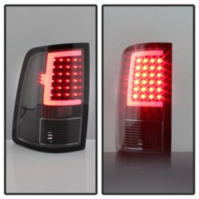 xTune LED Tail Lights - Black for 09-18 Dodge Ram 1500 (Incandescent Model)