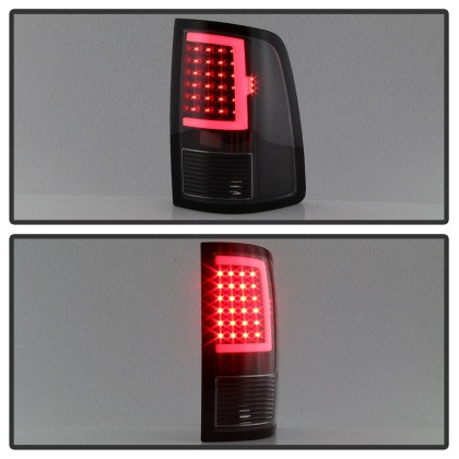 xTune LED Tail Lights - Black for 13-18 Dodge Ram 1500