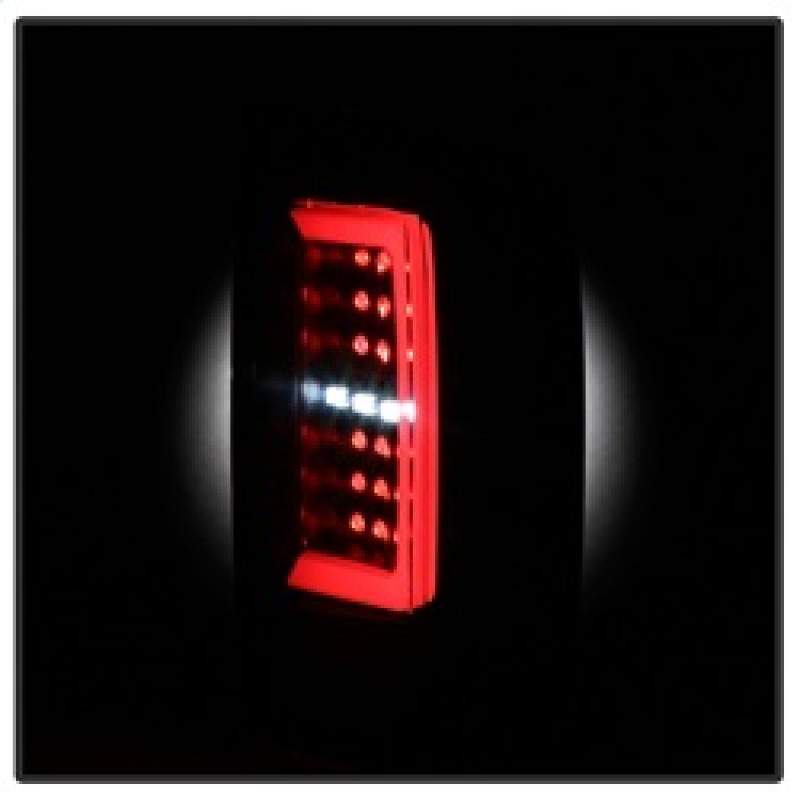 Spyder Light Bar LED Tail Lights - Black for 2015-2017 Chevy Colorado