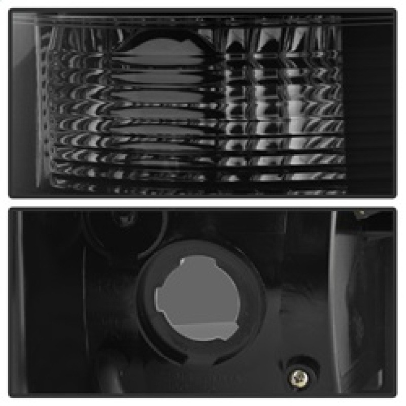 Spyder V3 Tail Lights Black Smoke for 07-13 Silverado