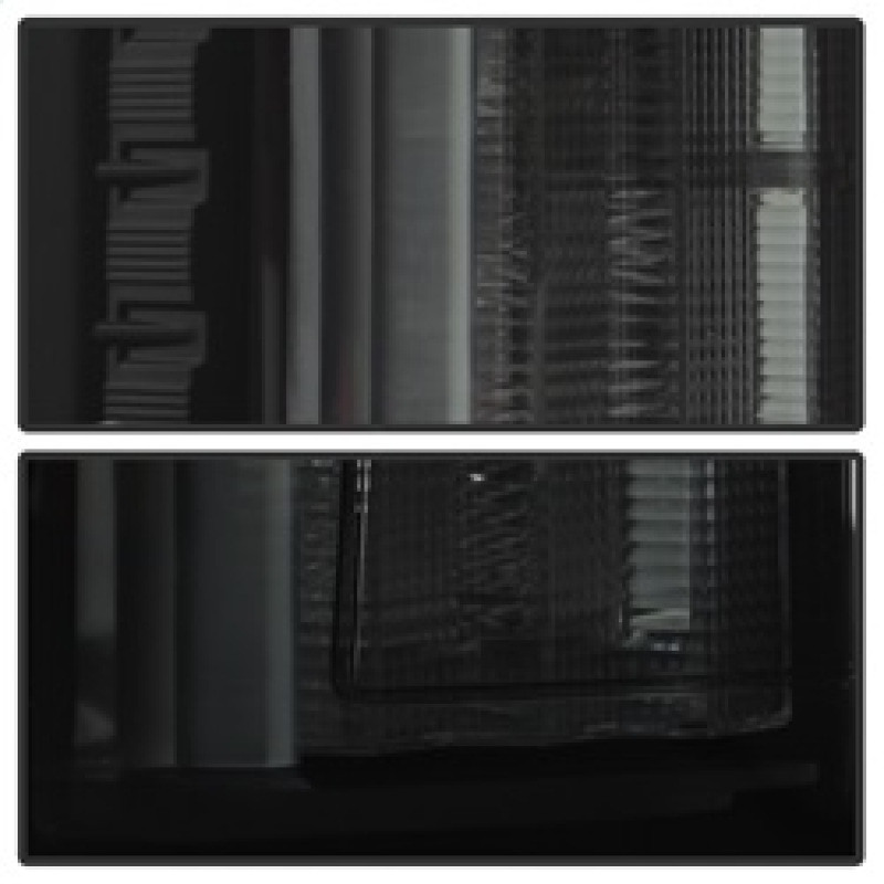 Spyder Light Bar LED Tail Lights - Black Smoke for 2015-2017 Ford F150