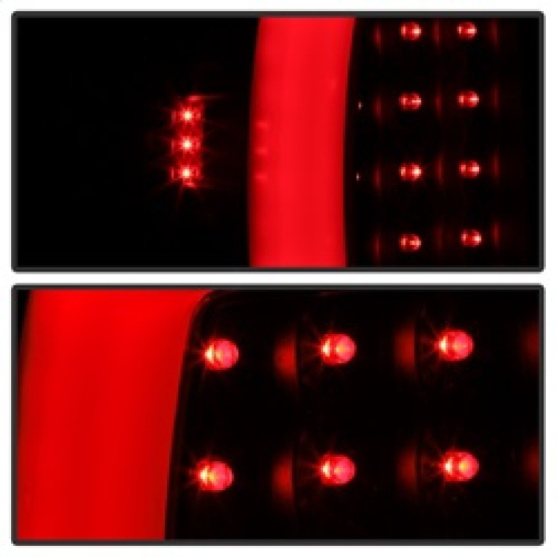 xTune Tail Lights - Light Bar LED - Black for 94-01 Dodge Ram 1500