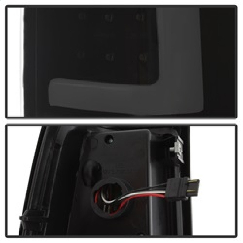 xTune Version 3 Tail Lights Black Smoke for 99-02 Silverado 1500/2500/3500